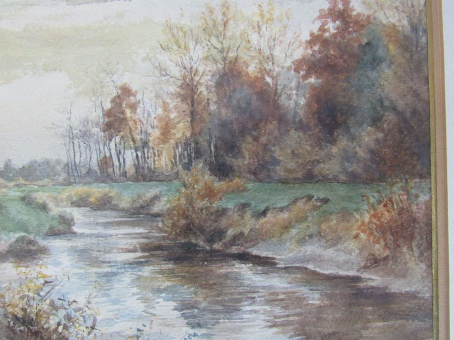 Aus Galerieauflösung Gemälde Aquarell - Bild 5 aus 8