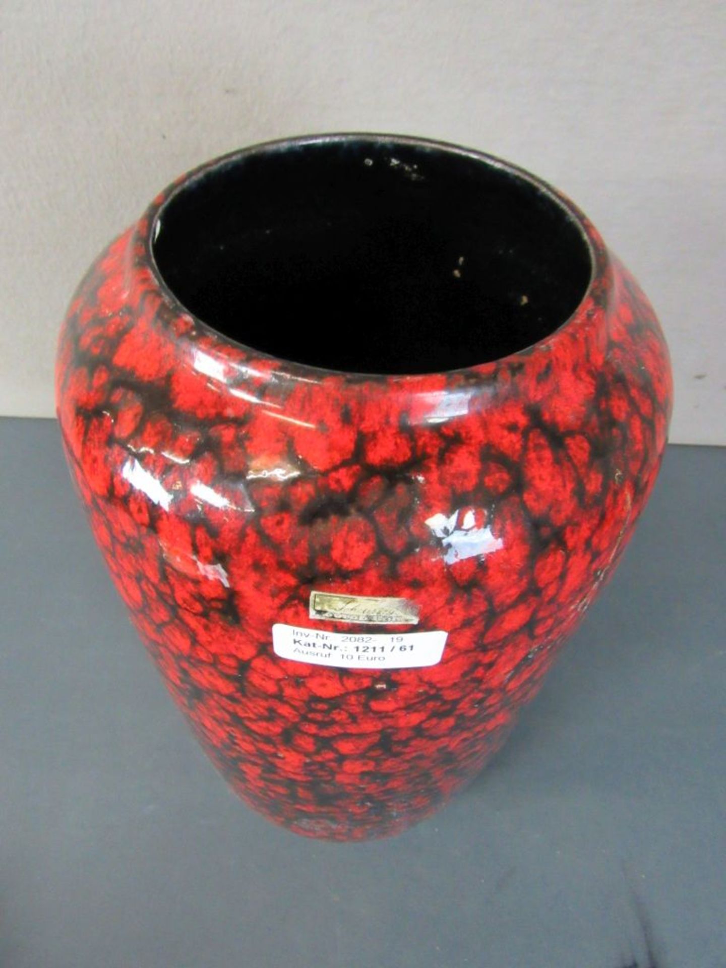 Designer Bodenvase Fettlava Schollrich - Image 2 of 5