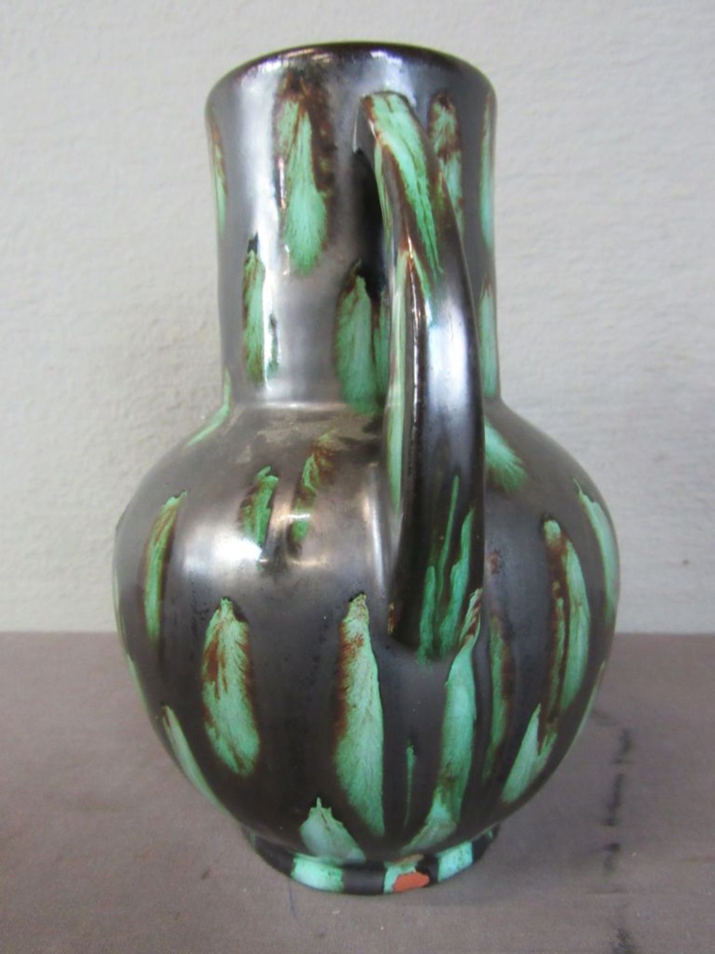 Designervase 50er Jahre lasierte - Image 3 of 4