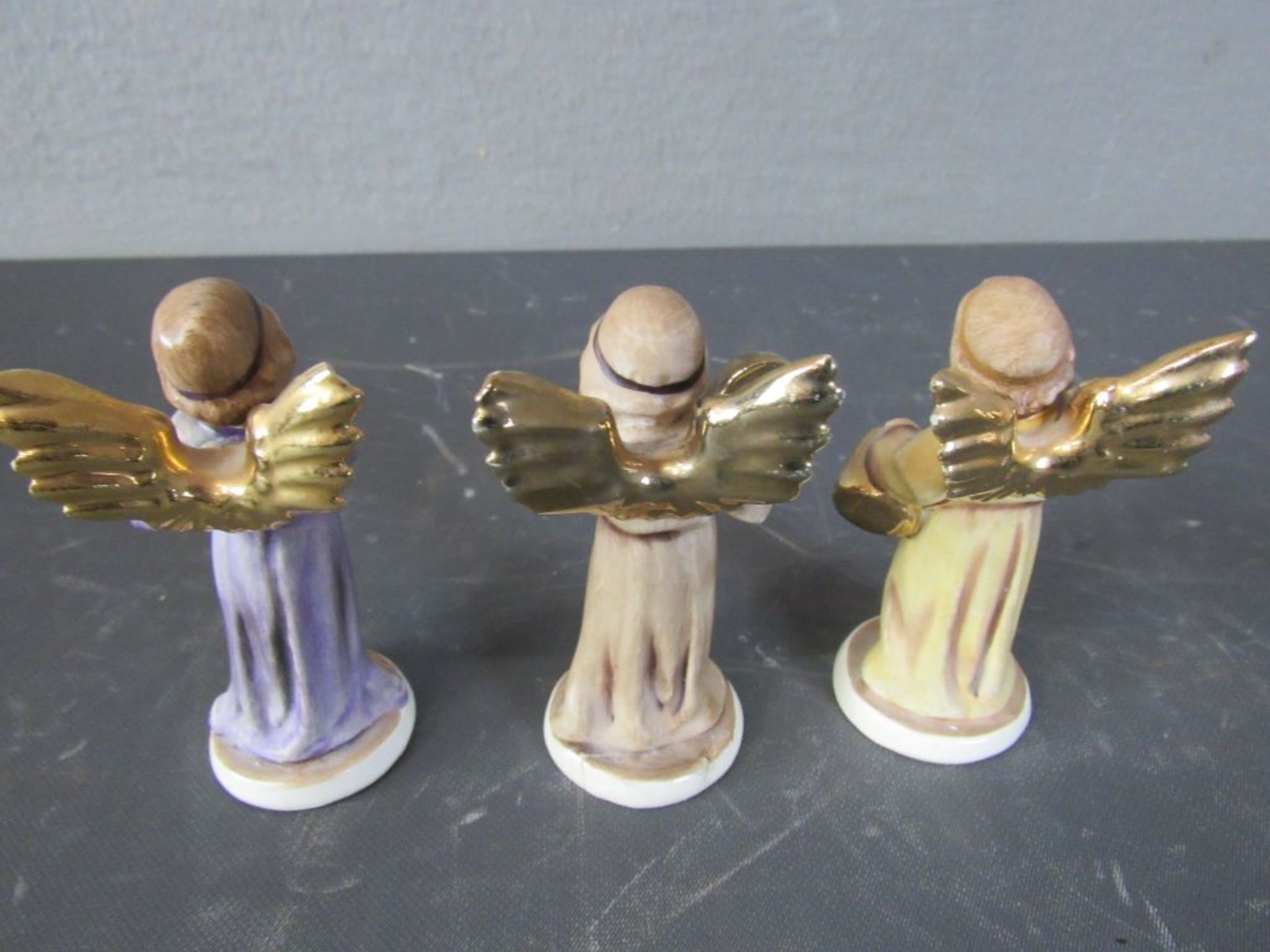 Drei Porzellanfiguren Engel Friedel - Image 5 of 7
