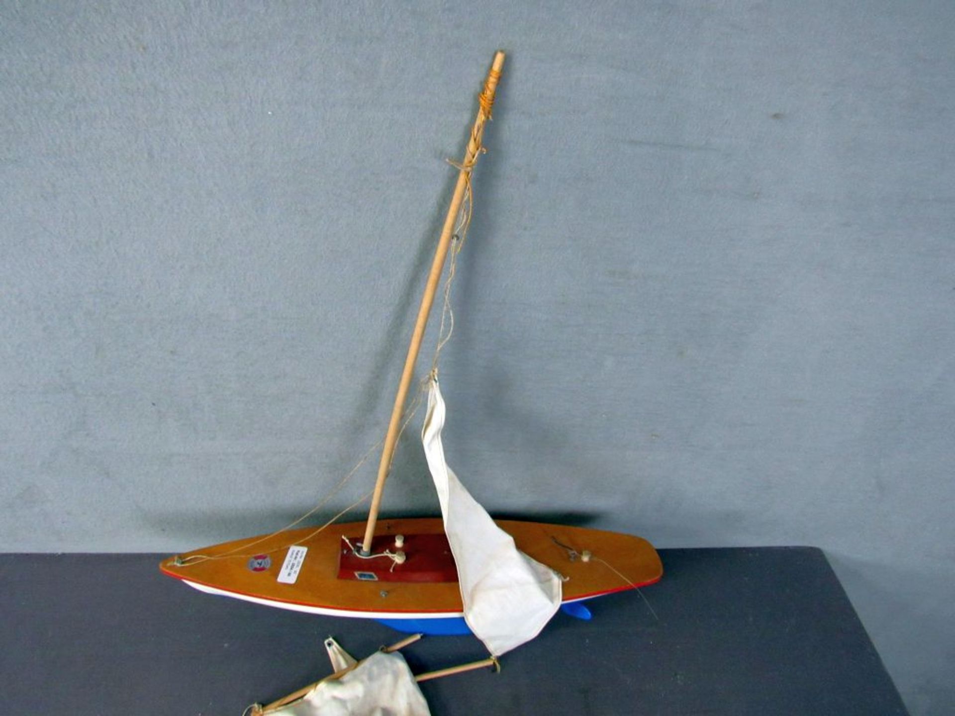Spielzeug Modellschiff 50er Jahre 56cm - Image 2 of 6