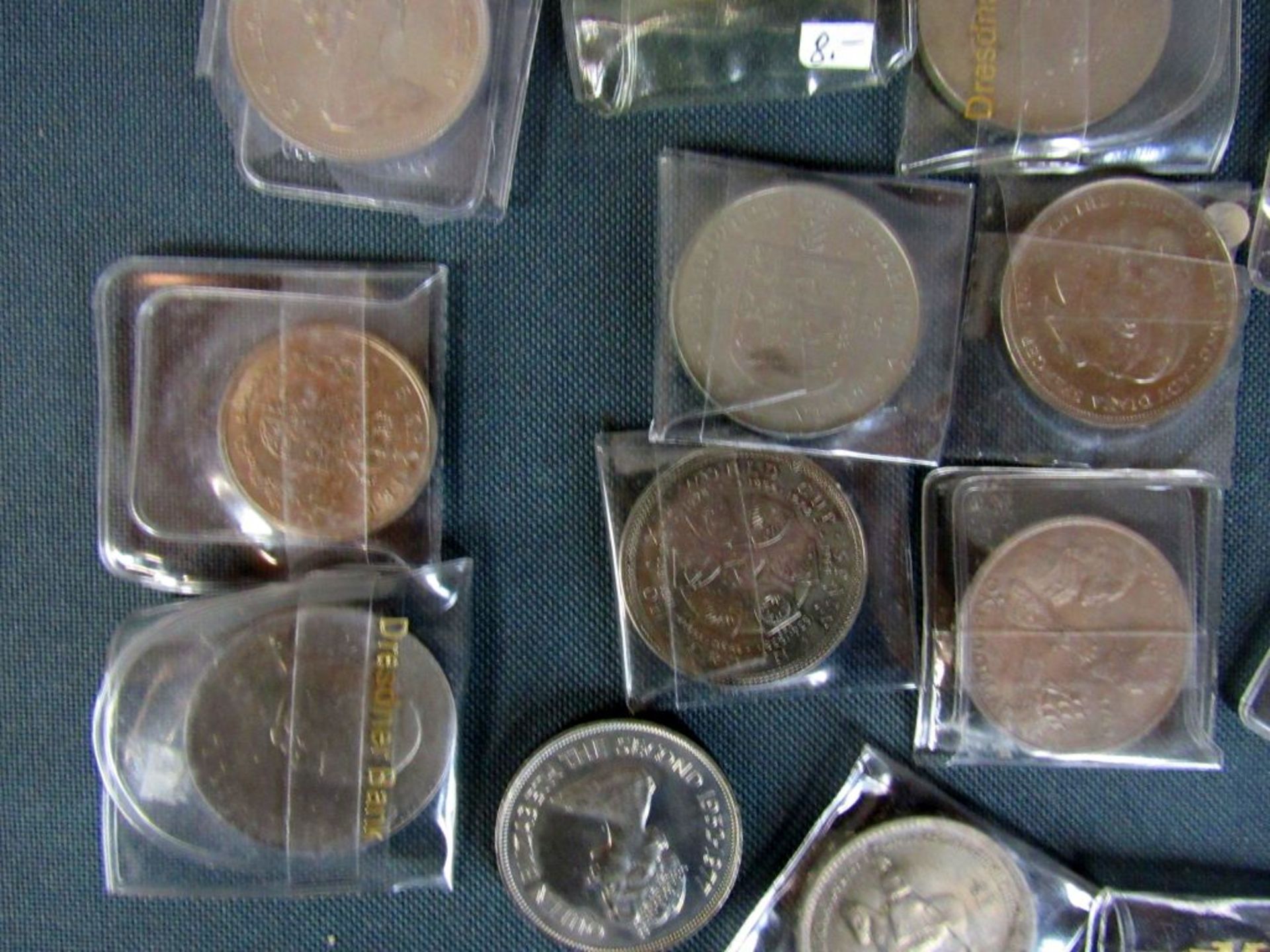 Konvolut Münzen Medaillen unsortiert - Image 7 of 9