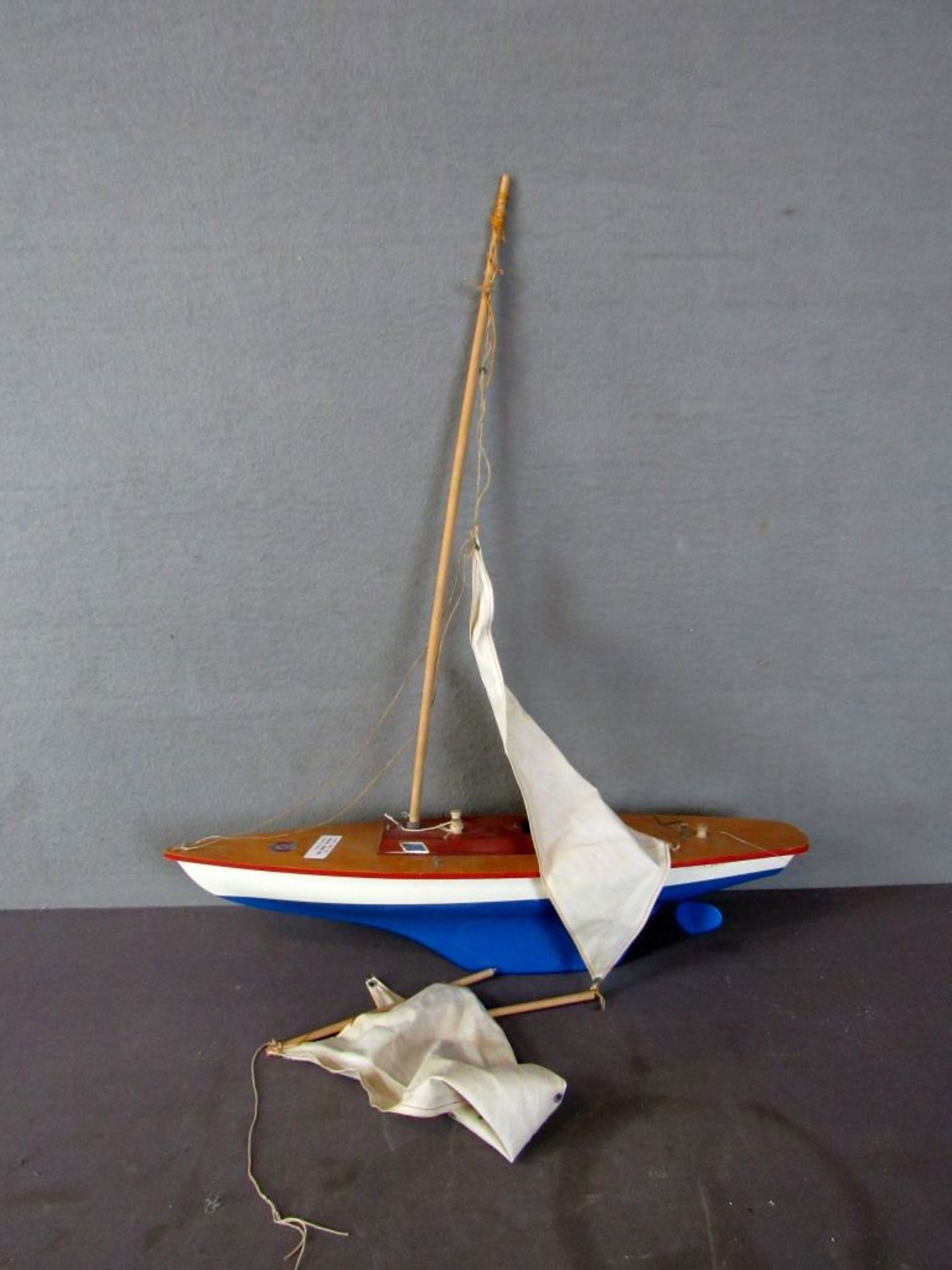 Spielzeug Modellschiff 50er Jahre 56cm