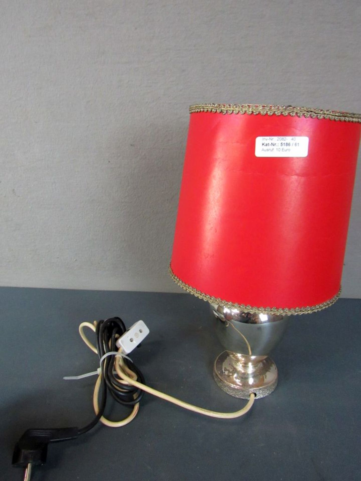 Tischlampe 60er Jahre BSF 40cm