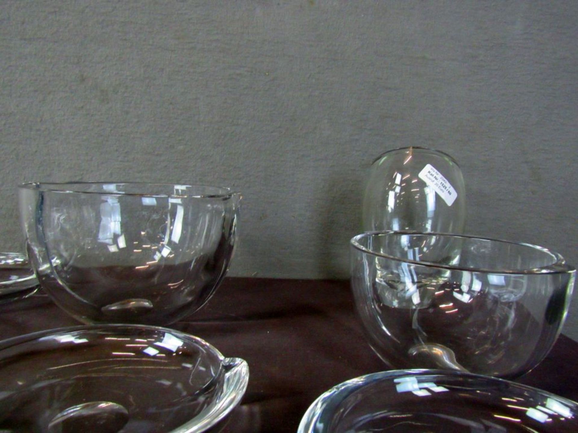 Umfangreiche Kristallglasserie Schalen - Image 6 of 6