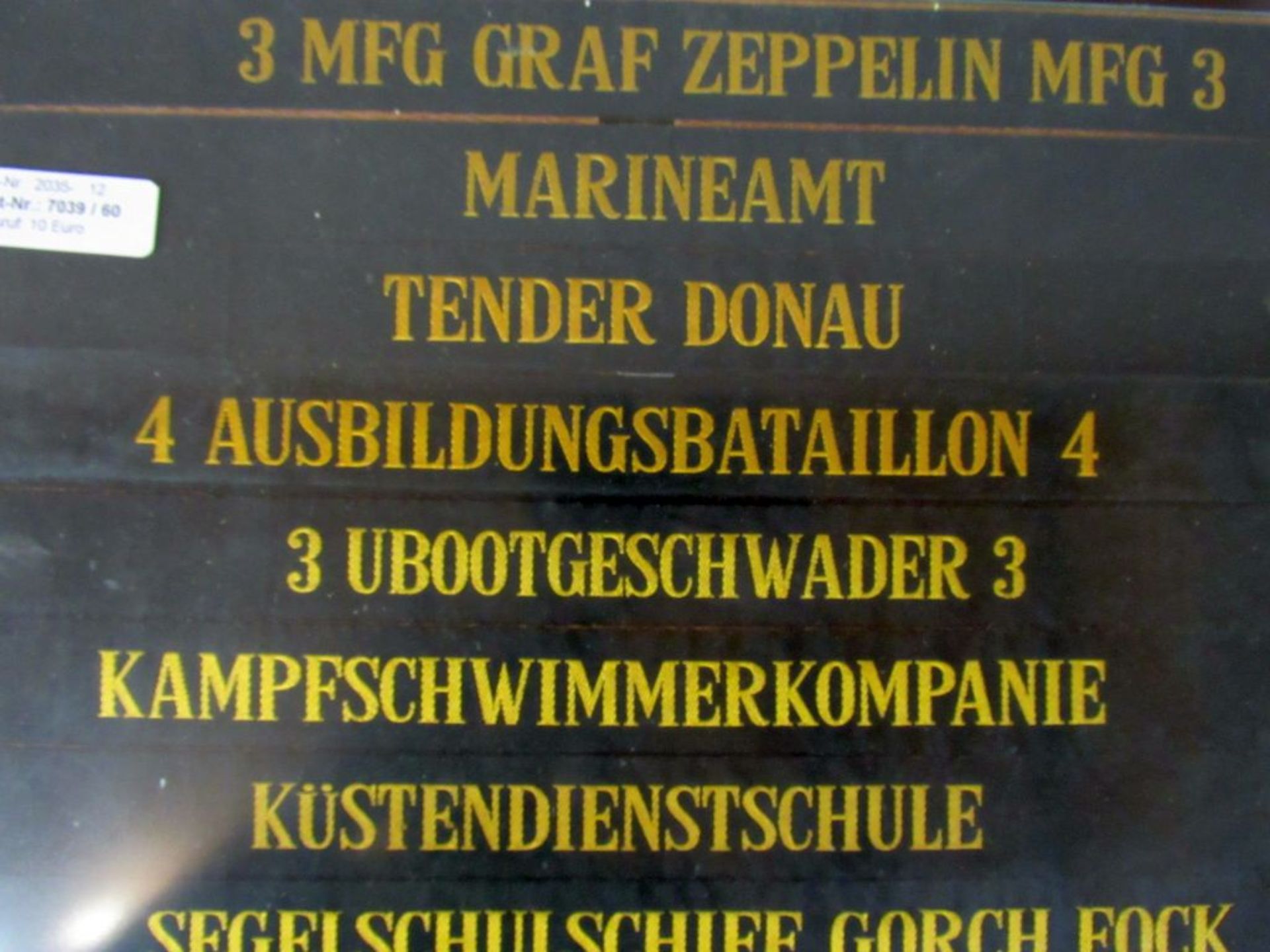 Konvolut Mützenbänder Marine - Image 2 of 5