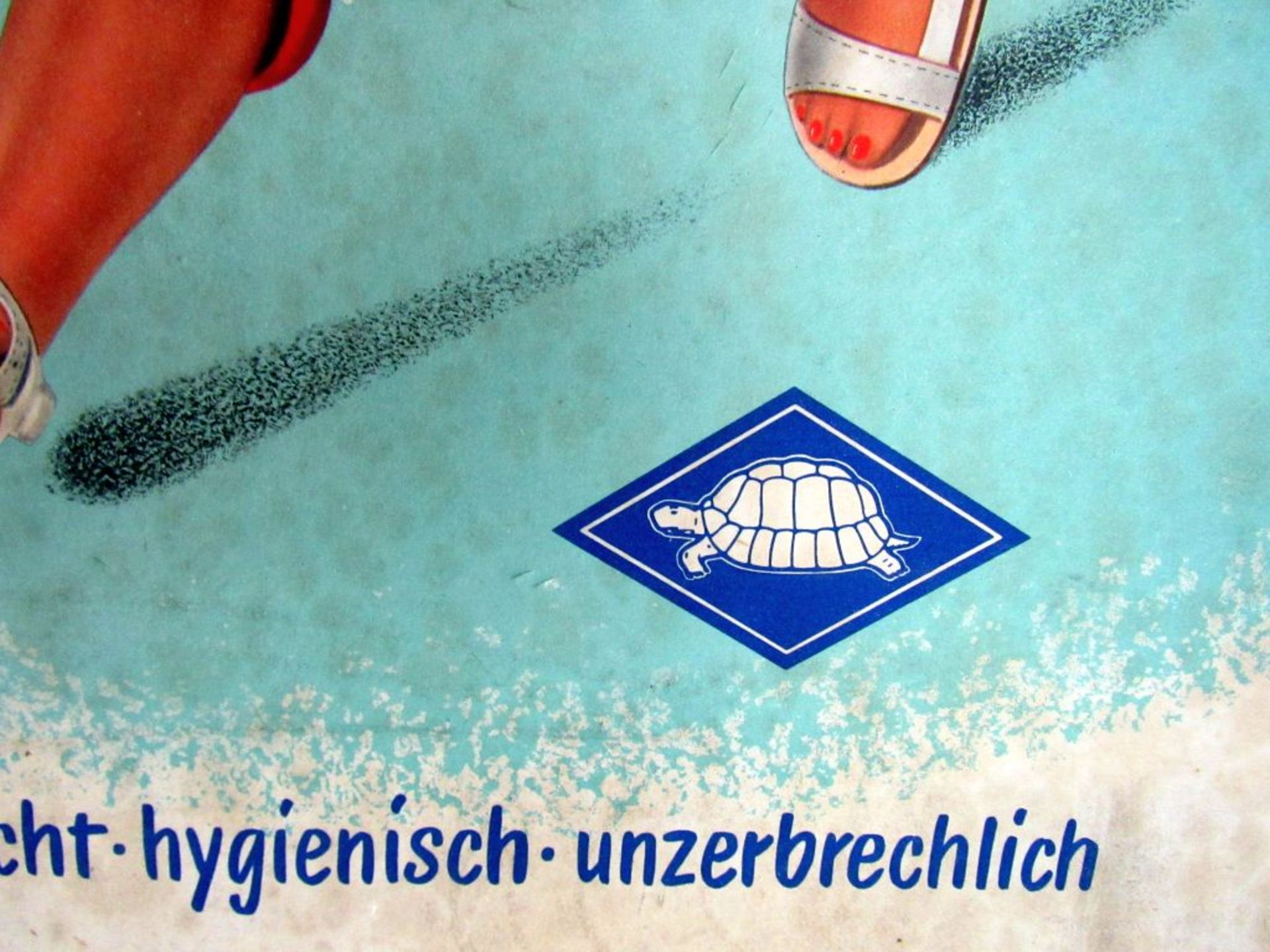 Reklameschild Pappe Schildkröt Puppen - Image 4 of 6