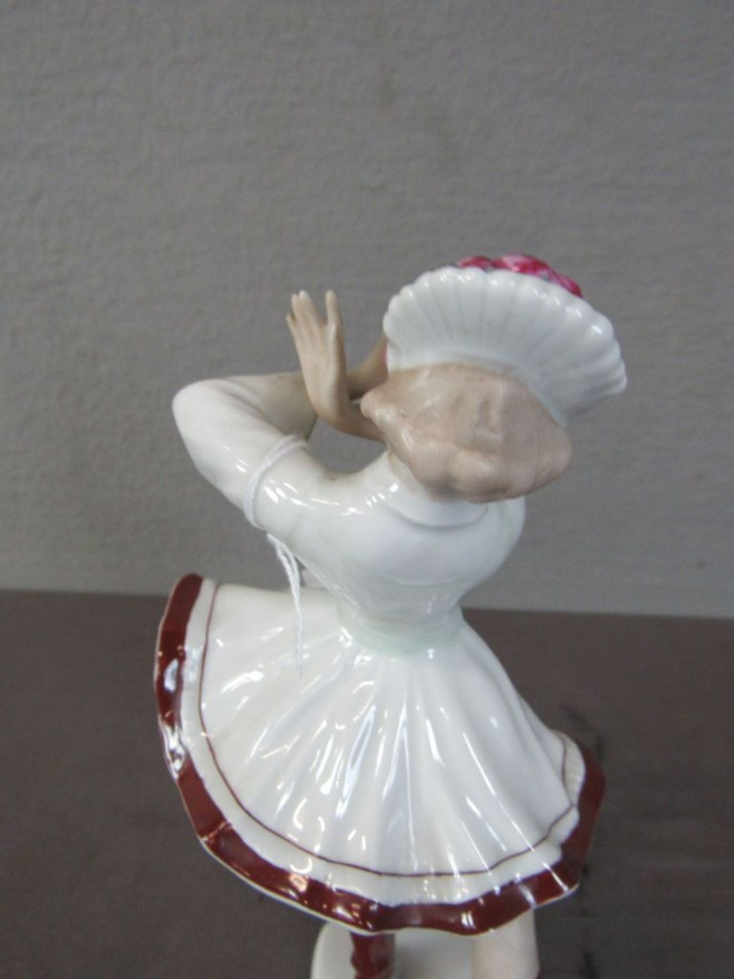 Porzellanfigur russische Tänzerin - Bild 5 aus 7