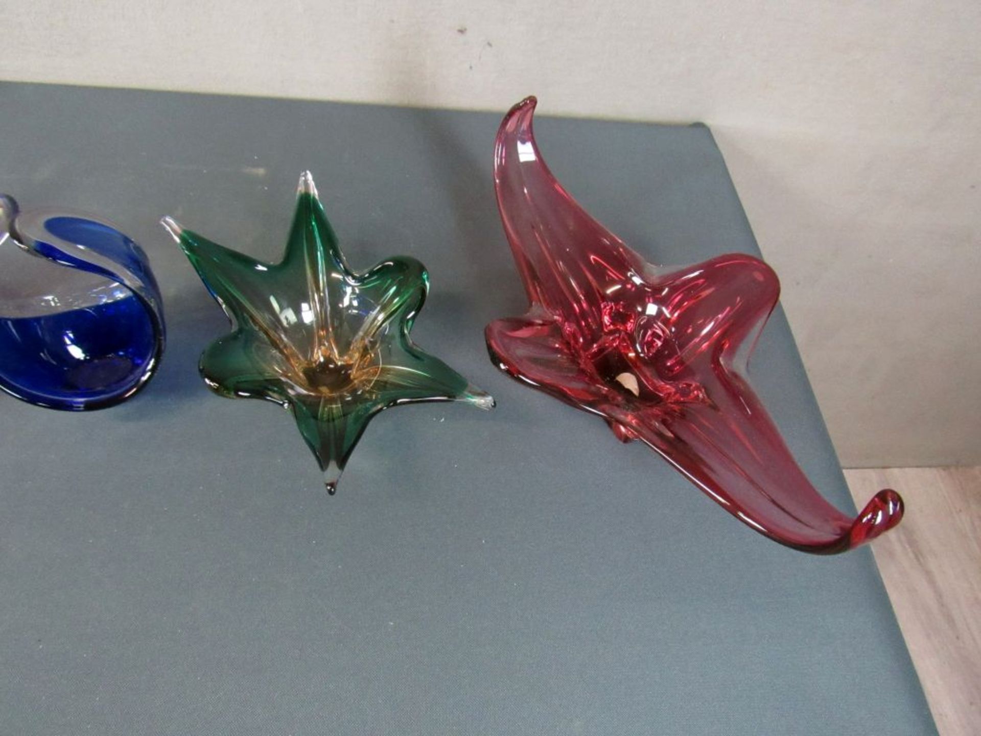 Vier Murano Glasschalen farbenfroh - Image 2 of 6