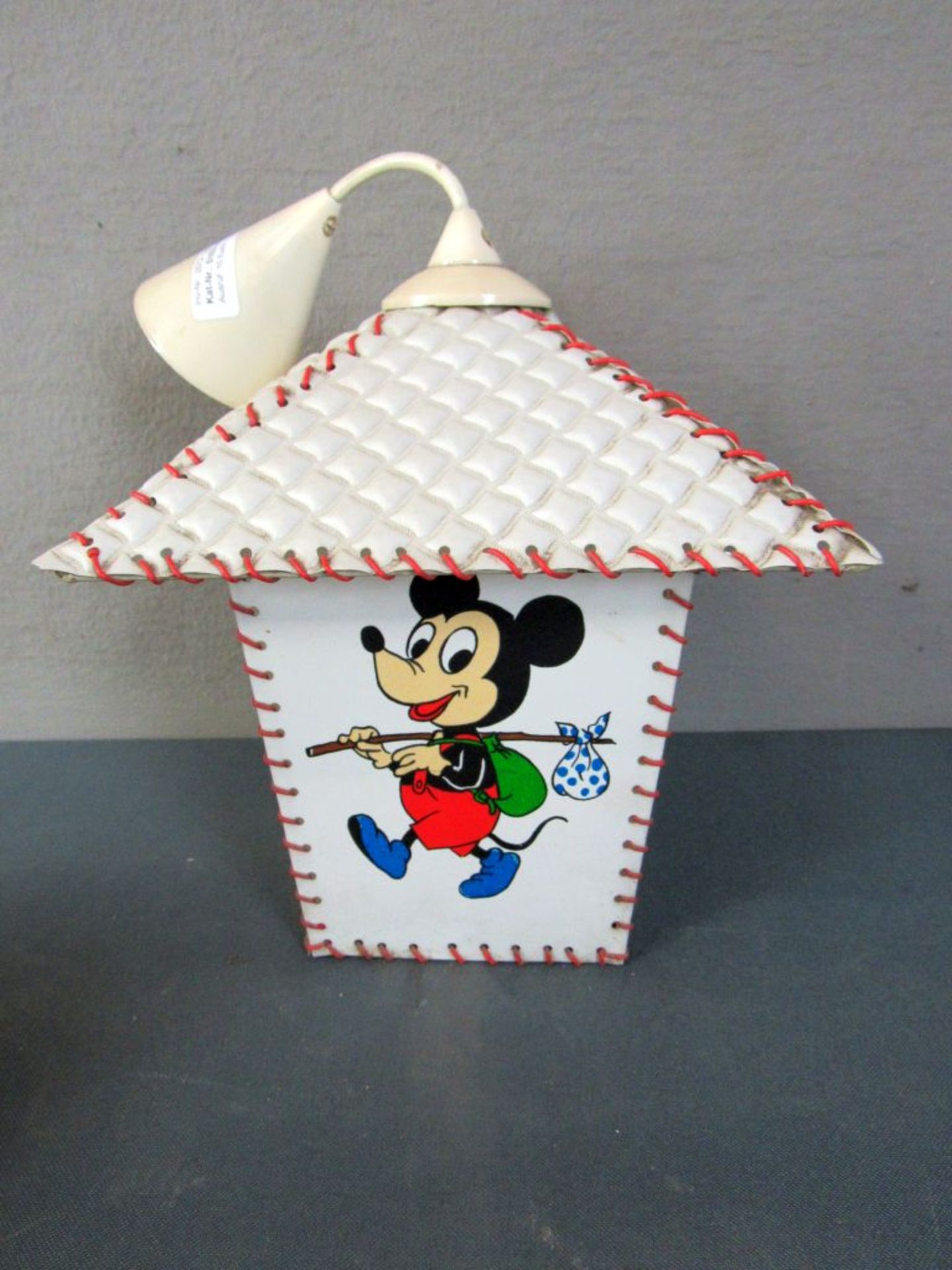 Deckenlampe Micky Maus wohl 40er-50er