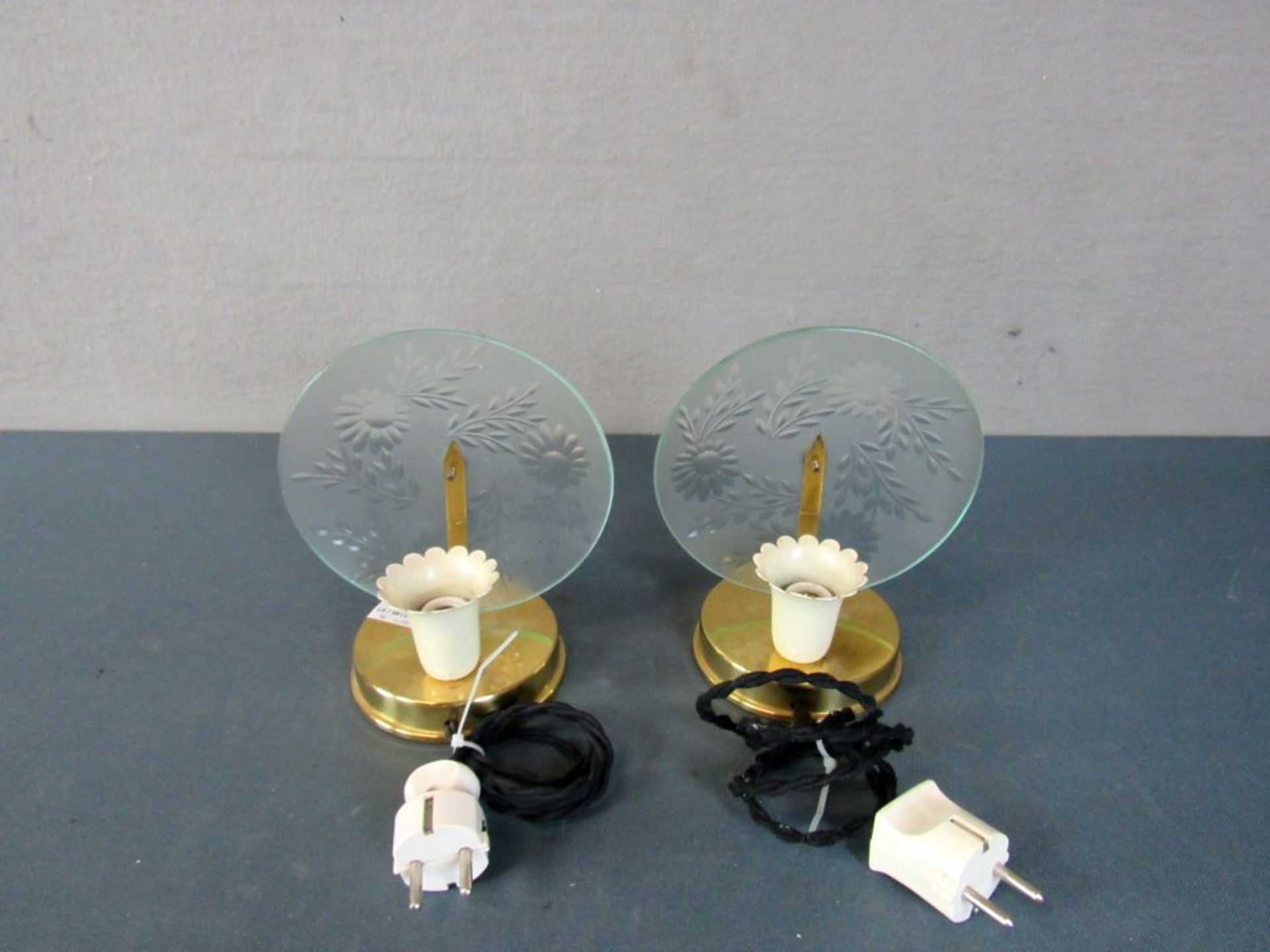 Rockabily Ära zwei Tischlampen ca.18cm - Image 5 of 6