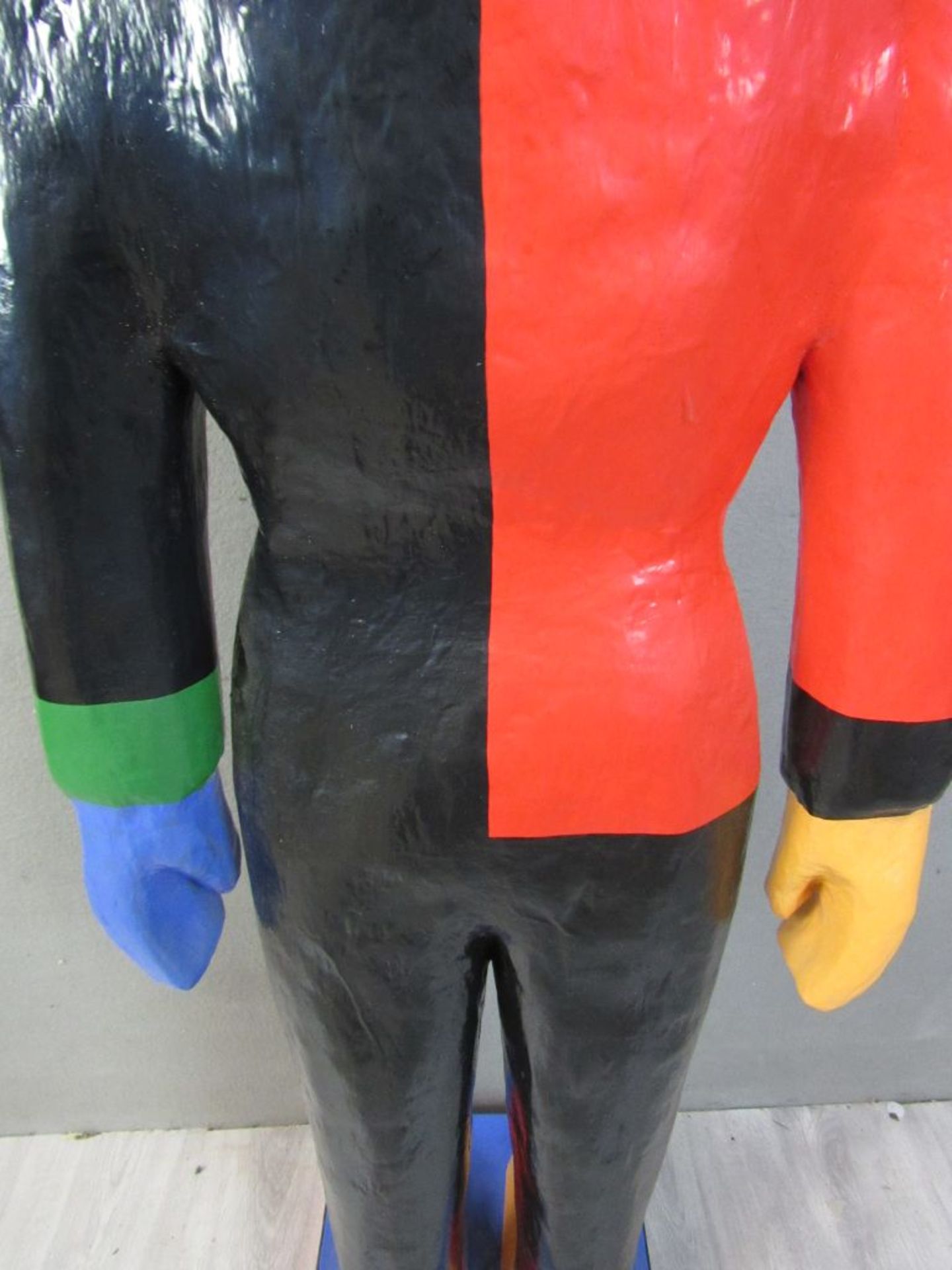 Kunstobjekt Statue farbenfroh - Image 7 of 8