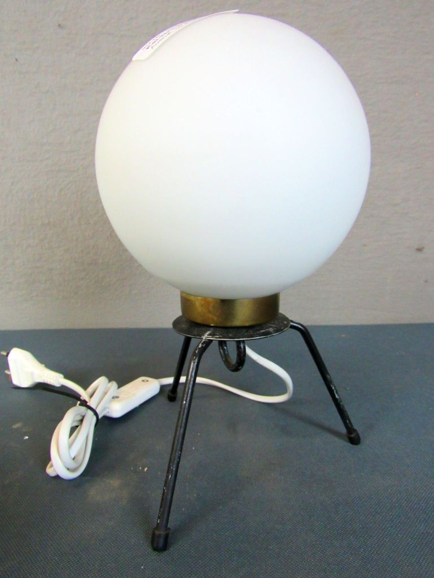60er Jahre Kugellampe auf Tripod - Image 4 of 4