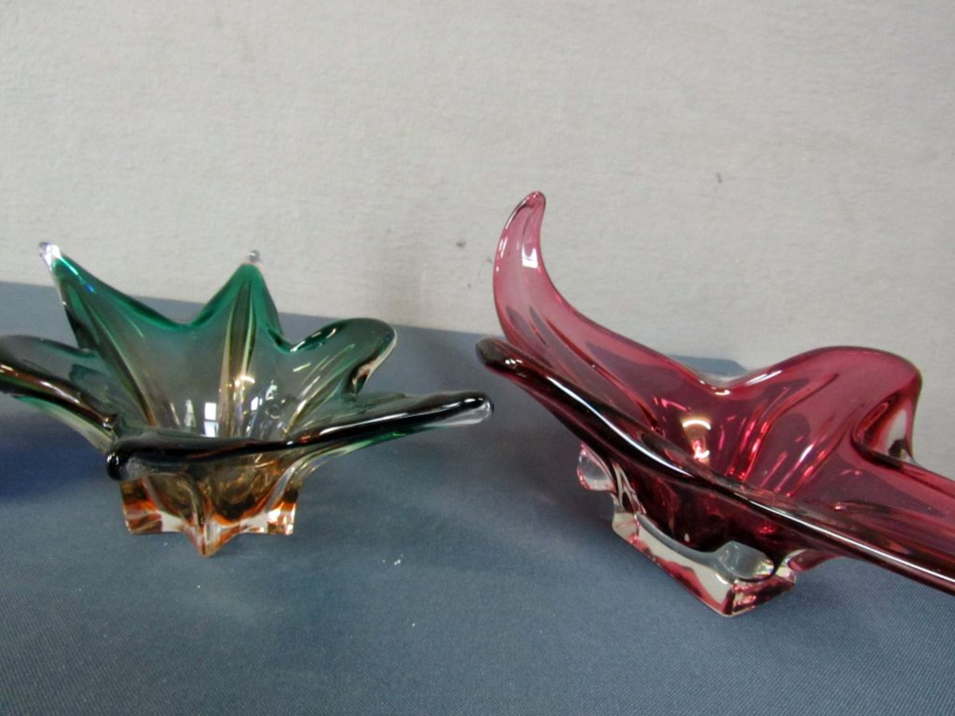 Vier Murano Glasschalen farbenfroh - Image 6 of 6