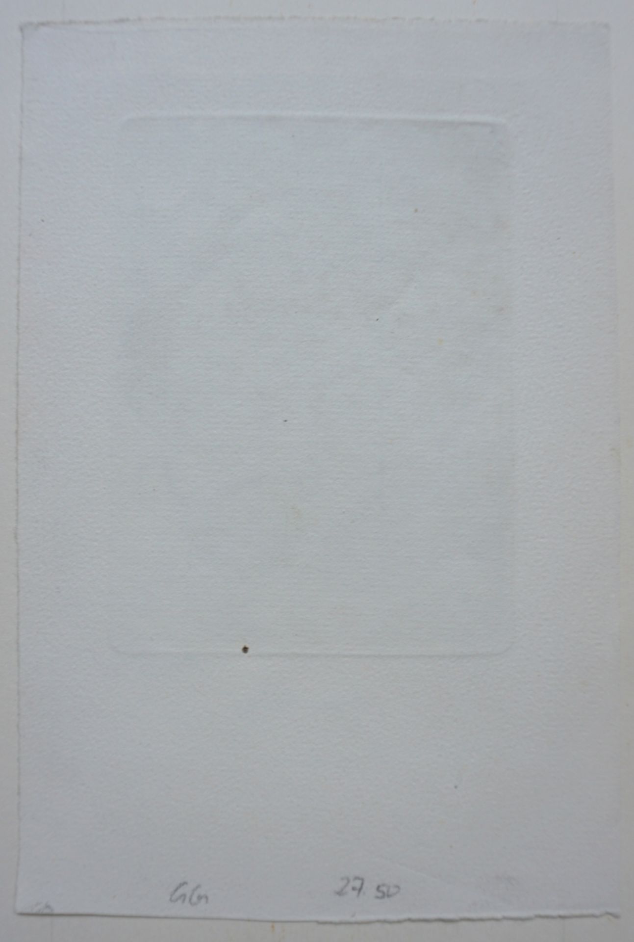 undeutlich signiert, „Mops Nelson“, 1984, Radierung - Bild 2 aus 2