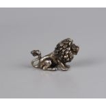 Miniatur "Löwe", Silber geprüft