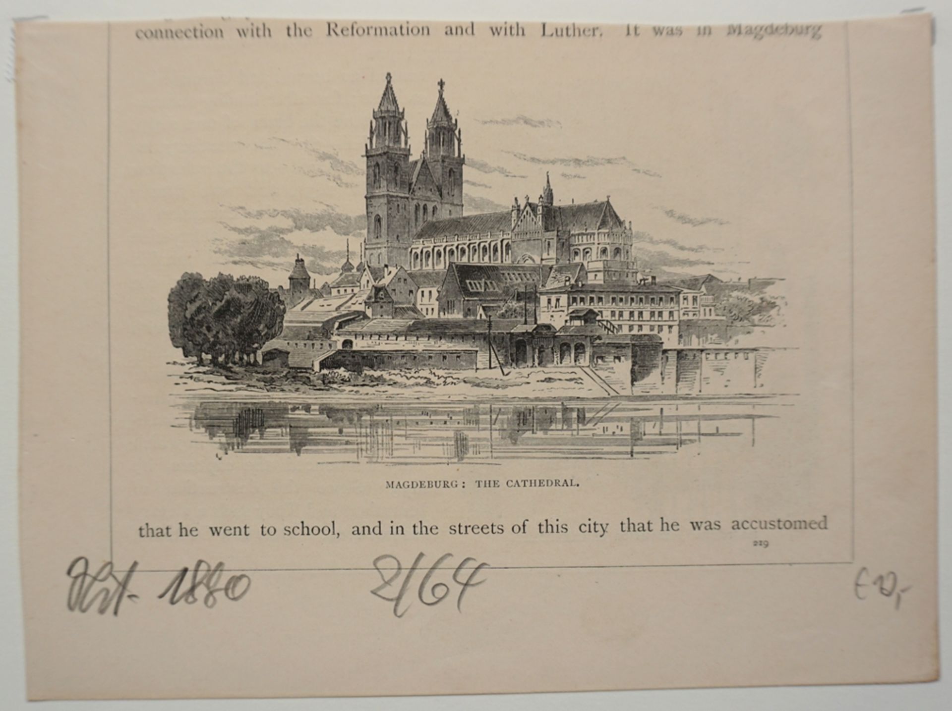 3 Stadtansichten „Magdeburg“, 19.Jh. - Bild 3 aus 4
