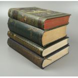 4 Bücher, um 1900 bis 1914