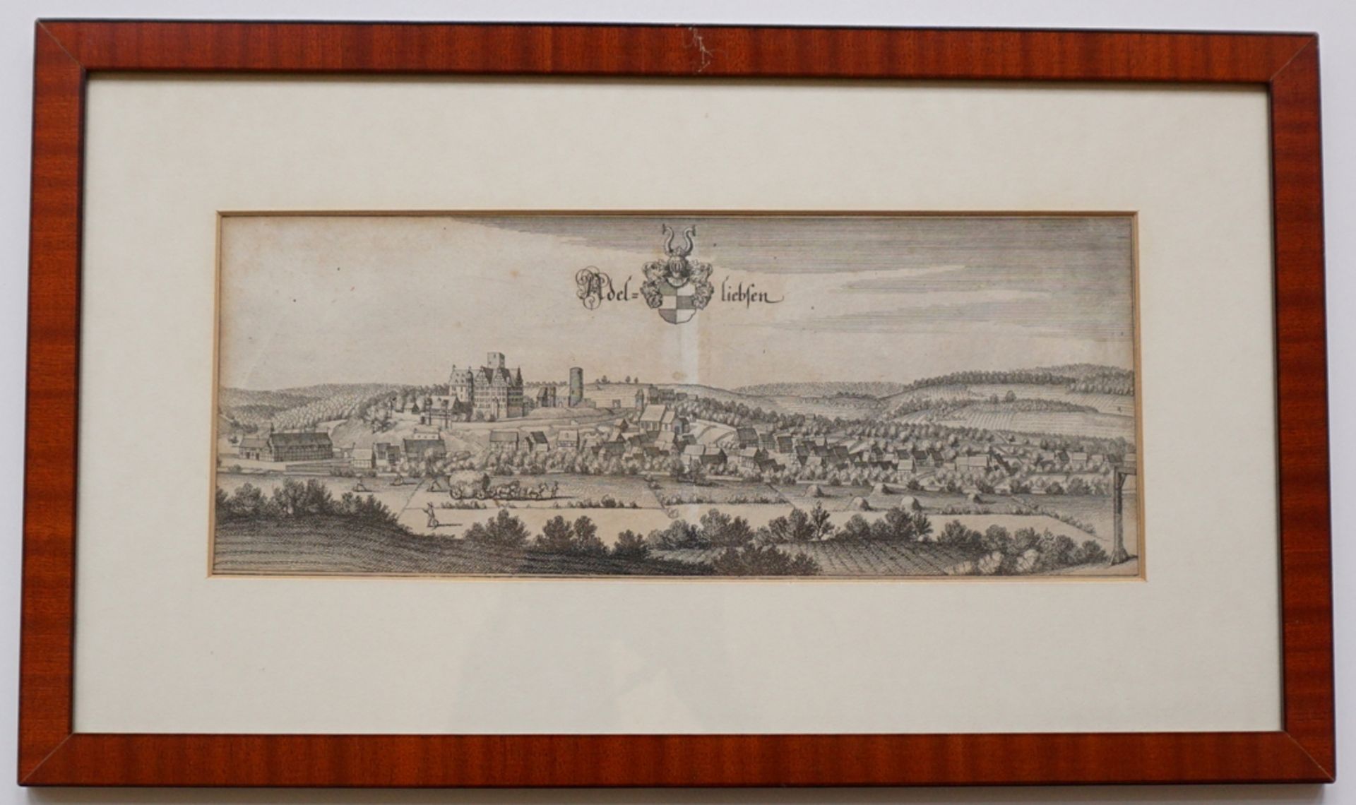Matthäus Merian (1621 - 1687), 2 niedersächsische Stadtpanoramen, Mitte 17. Jh., Kupferstiche