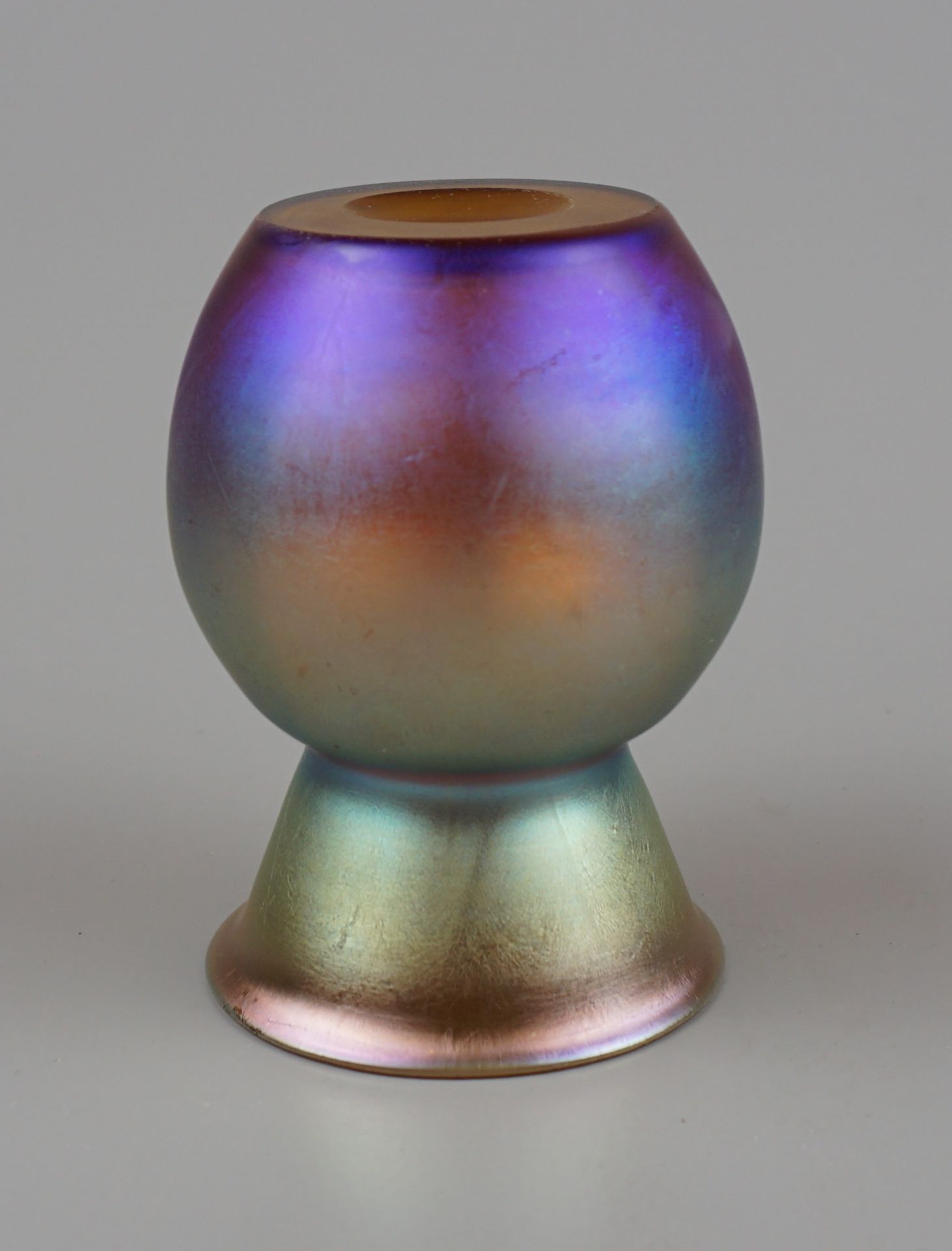 kleine Vase, WMF Myra, Karl Wiedmann (Dekortechnik), H.8cm - Bild 2 aus 2