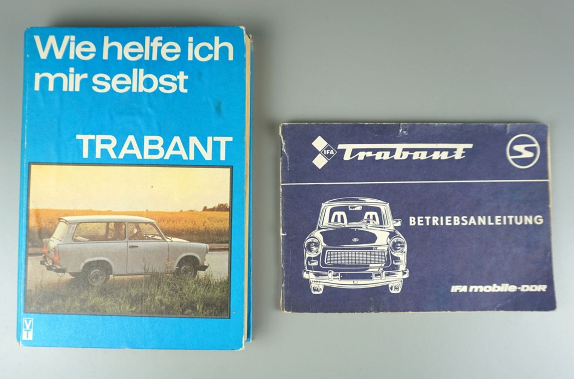 Trabant : Wie helfe ich mir selbst und Betriebsanleitung, 1980er Jahre, DDR