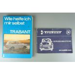 Trabant : Wie helfe ich mir selbst und Betriebsanleitung, 1980er Jahre, DDR