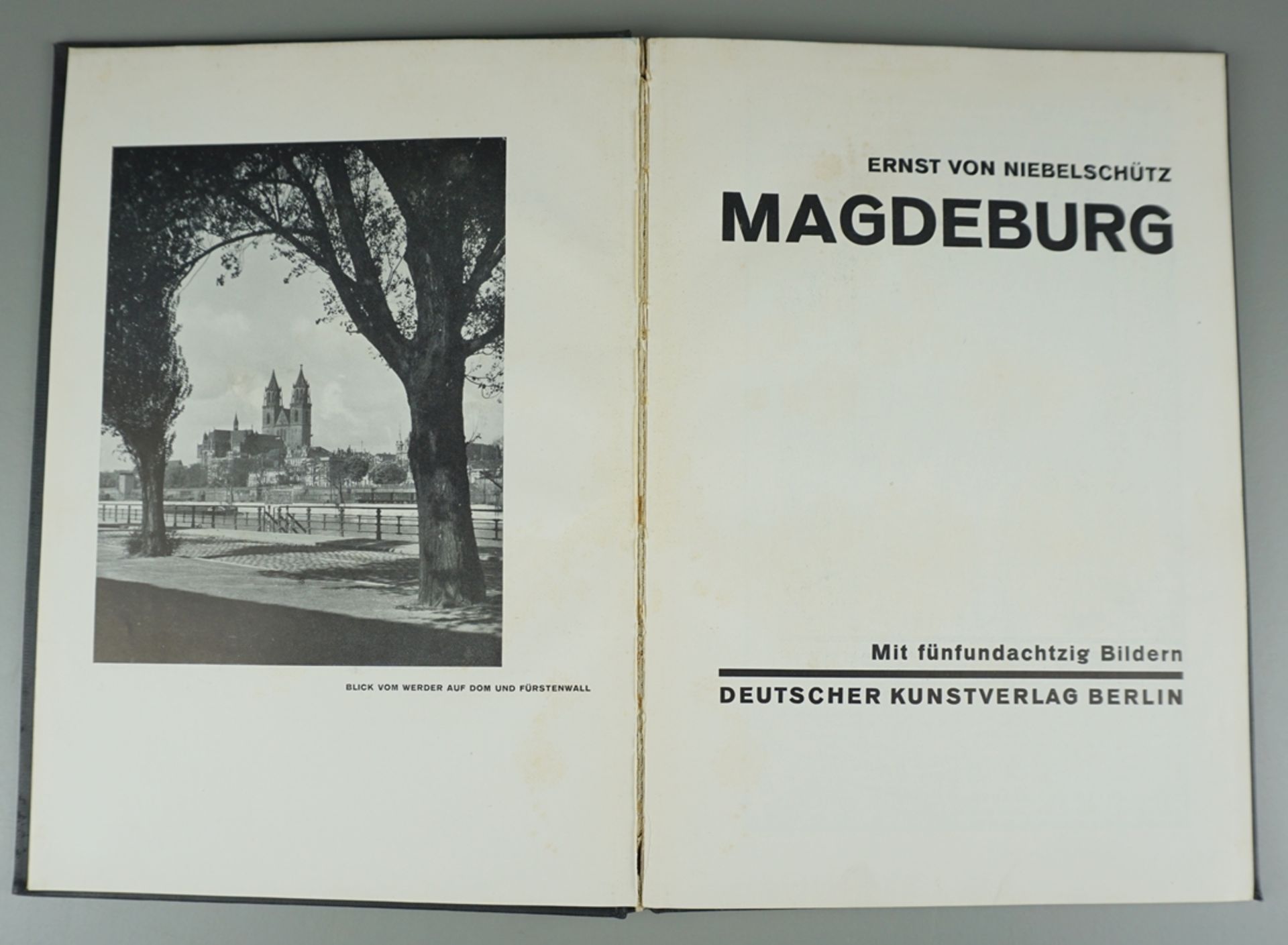 Magdeburg, Ernst von Niebelschütz, mit 85 Bildern, 1929 - Image 3 of 3