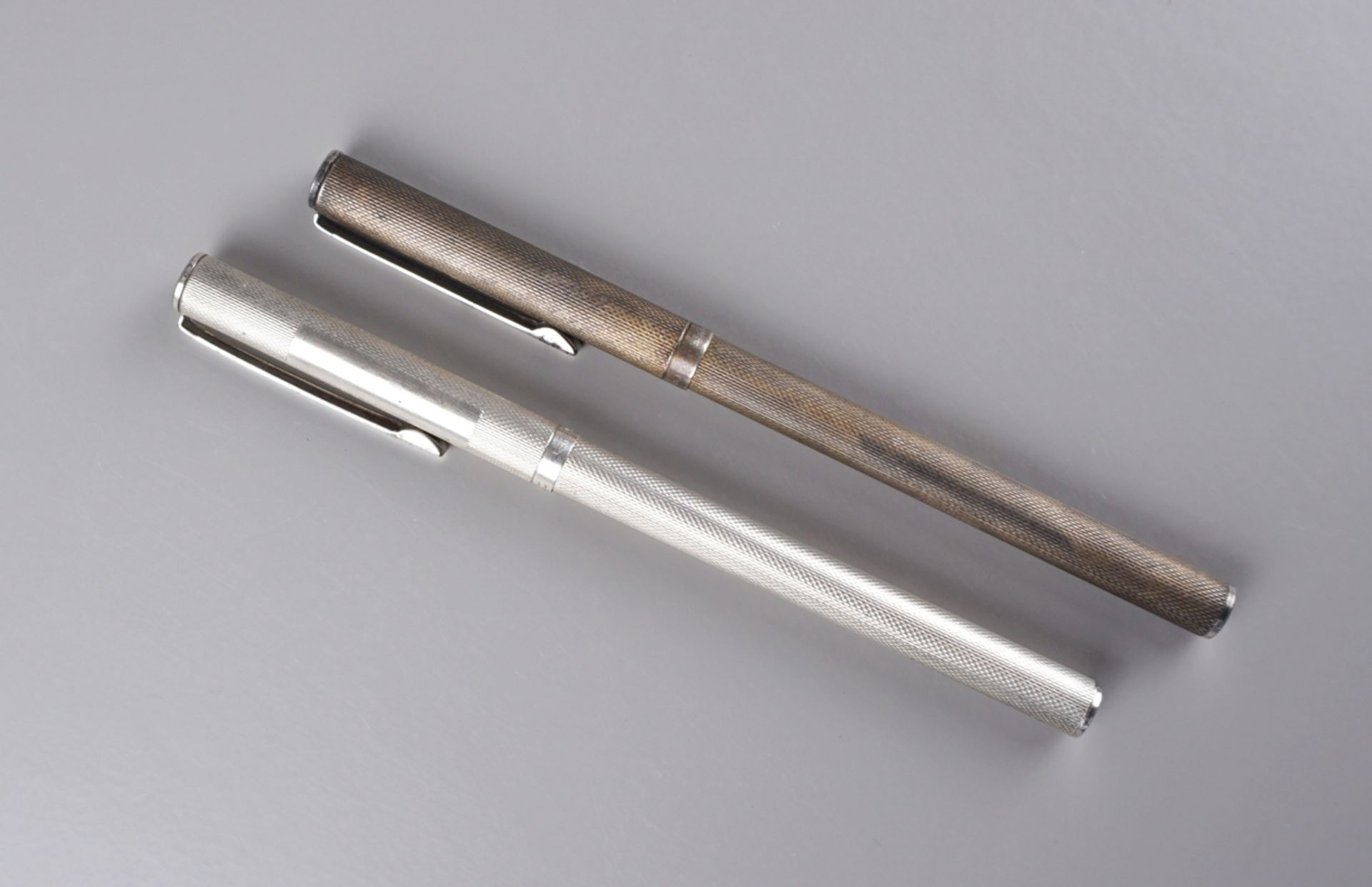 2 Rollerball-Pen, 925er Silber