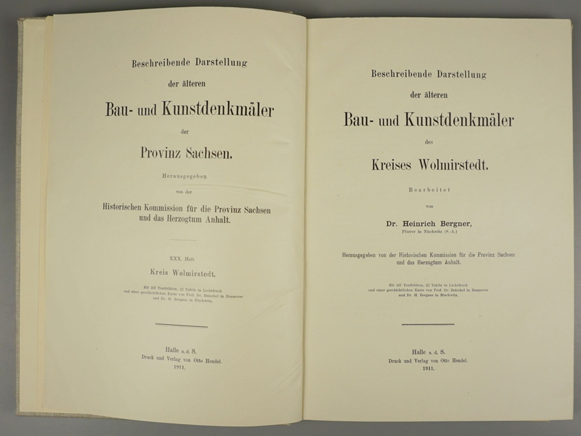 Beschreibende Darstellung der älteren Bau- und Kunstdenkmäler des Kreises Wolmirstedt, 1911