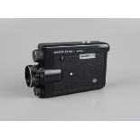 Super-8-Filmkamera "Agfa Microflex 200 Sensor", in Bereitschaftstasche
