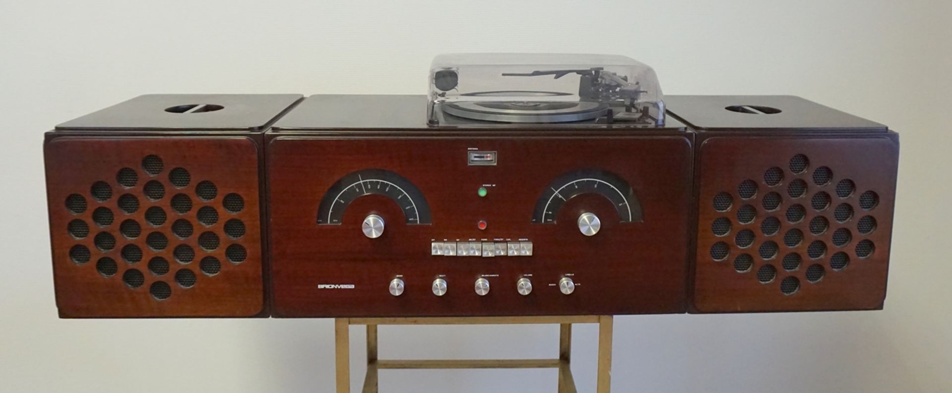 Modulare Stereoanlage Radiofonografo rr-126, Fratelli Castiglioni für Brionvega, Italien, ca. 1965
