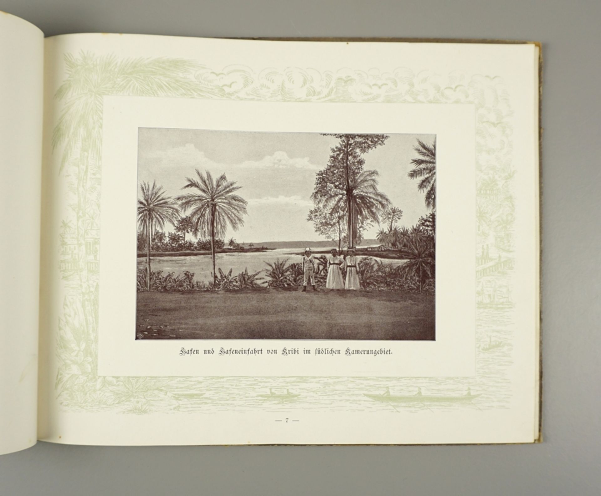 Bildband "Unser Kamerun", Verlag Gustav Poetzsch, Magdeburg, 1899 - Bild 3 aus 3