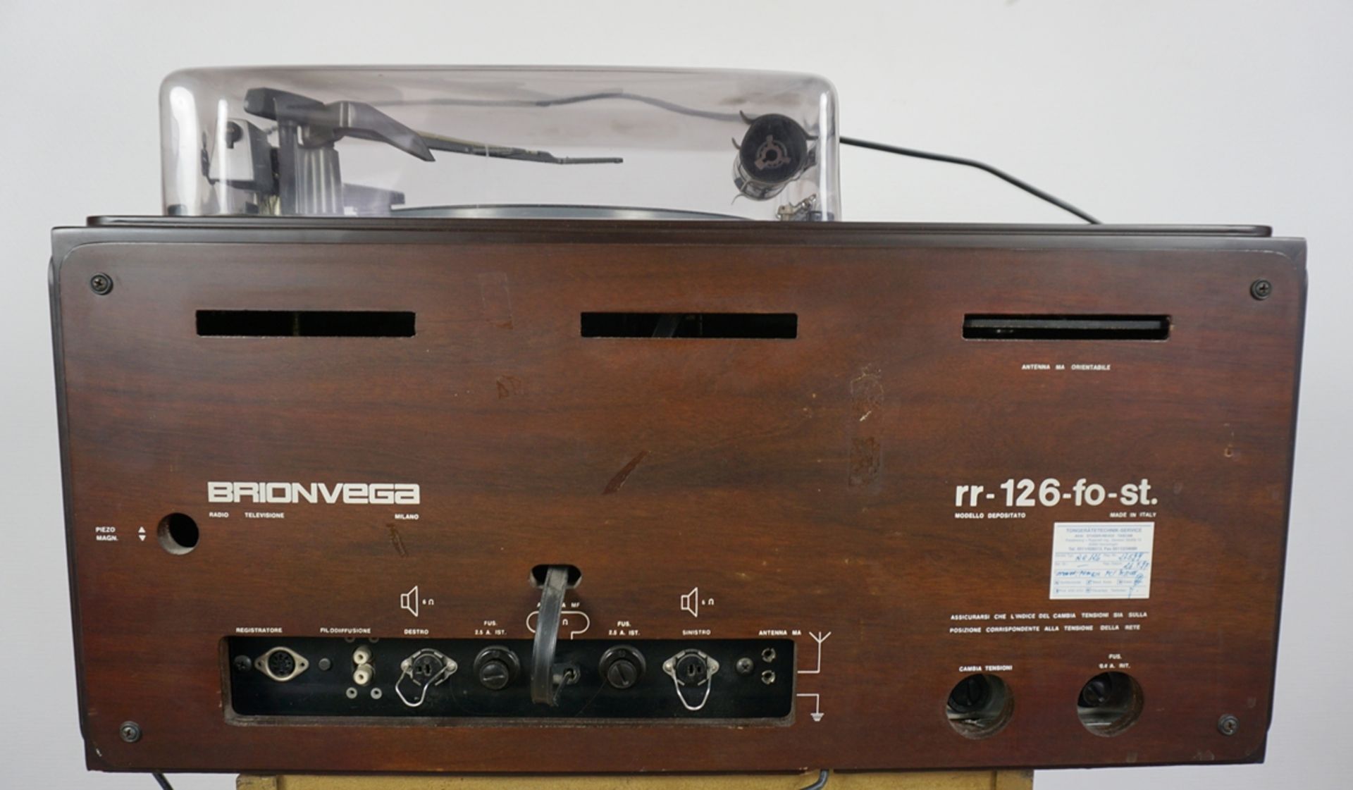Modulare Stereoanlage Radiofonografo rr-126, Fratelli Castiglioni für Brionvega, Italien, ca. 1965 - Bild 6 aus 8