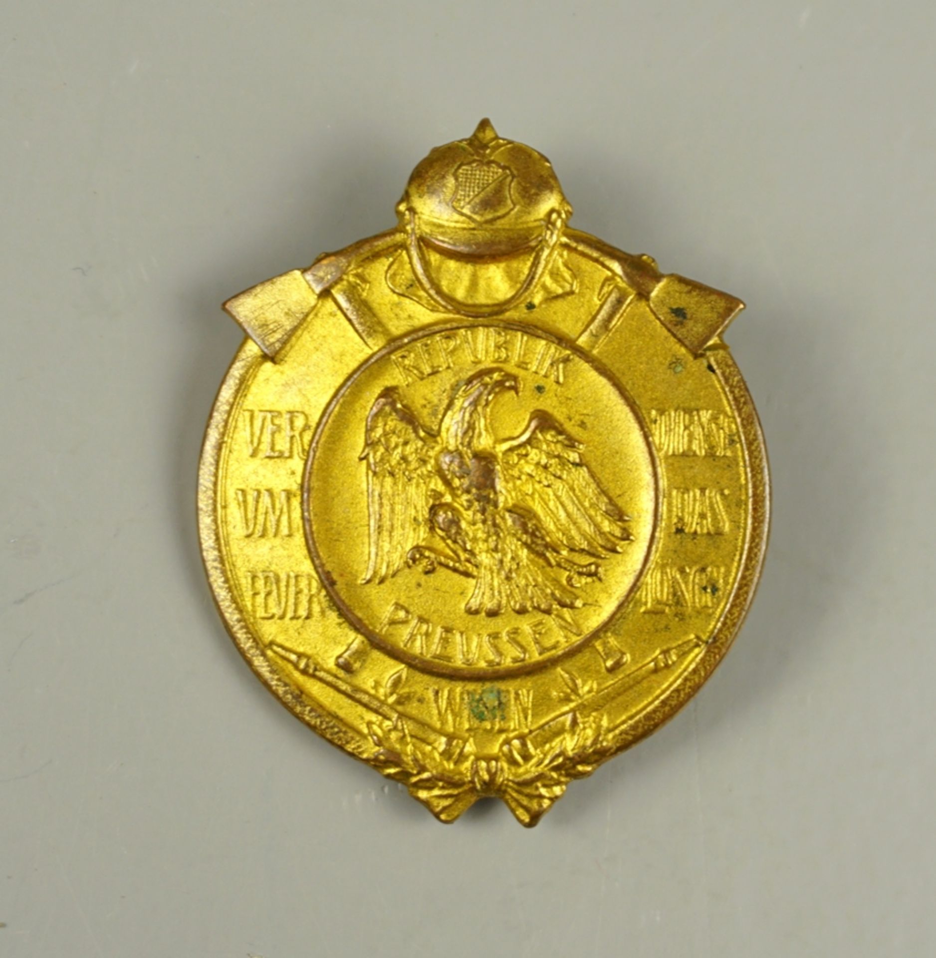 Erinnerungszeichen für Verdienste um das Feuerlöschwesen, Republik Preussen, 1925