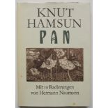 Knut Hamsun, "Pan", mit 10 Radierungen von Hermann Naumann, 1979