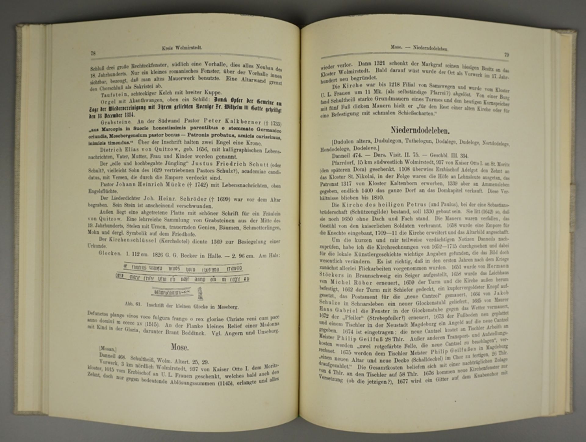 Beschreibende Darstellung der älteren Bau- und Kunstdenkmäler des Kreises Wolmirstedt, 1911 - Bild 3 aus 3