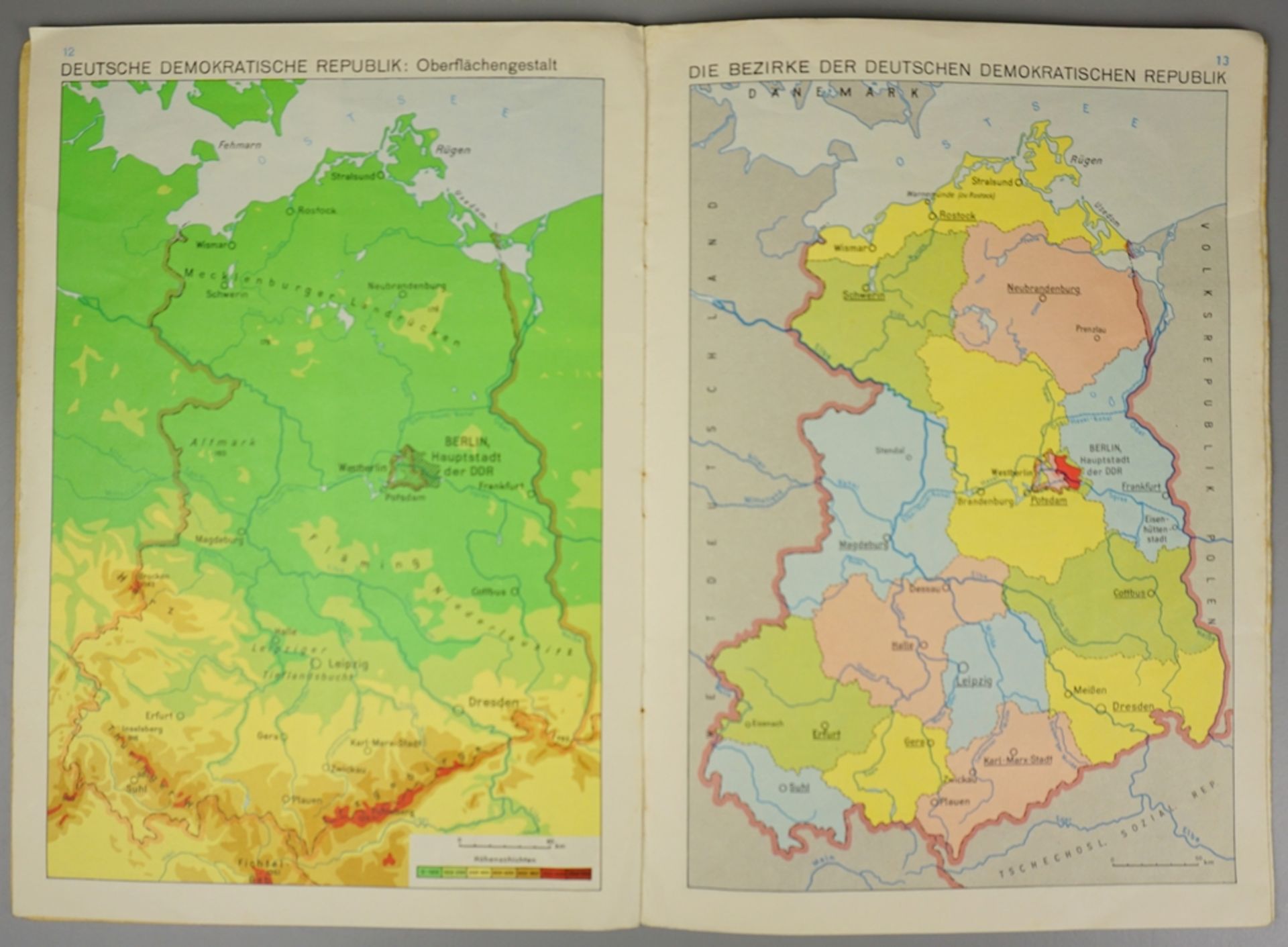 Vom Bild zur Karte, Ausgabe für die Bezirke Magdeburg und Halle - Image 2 of 2