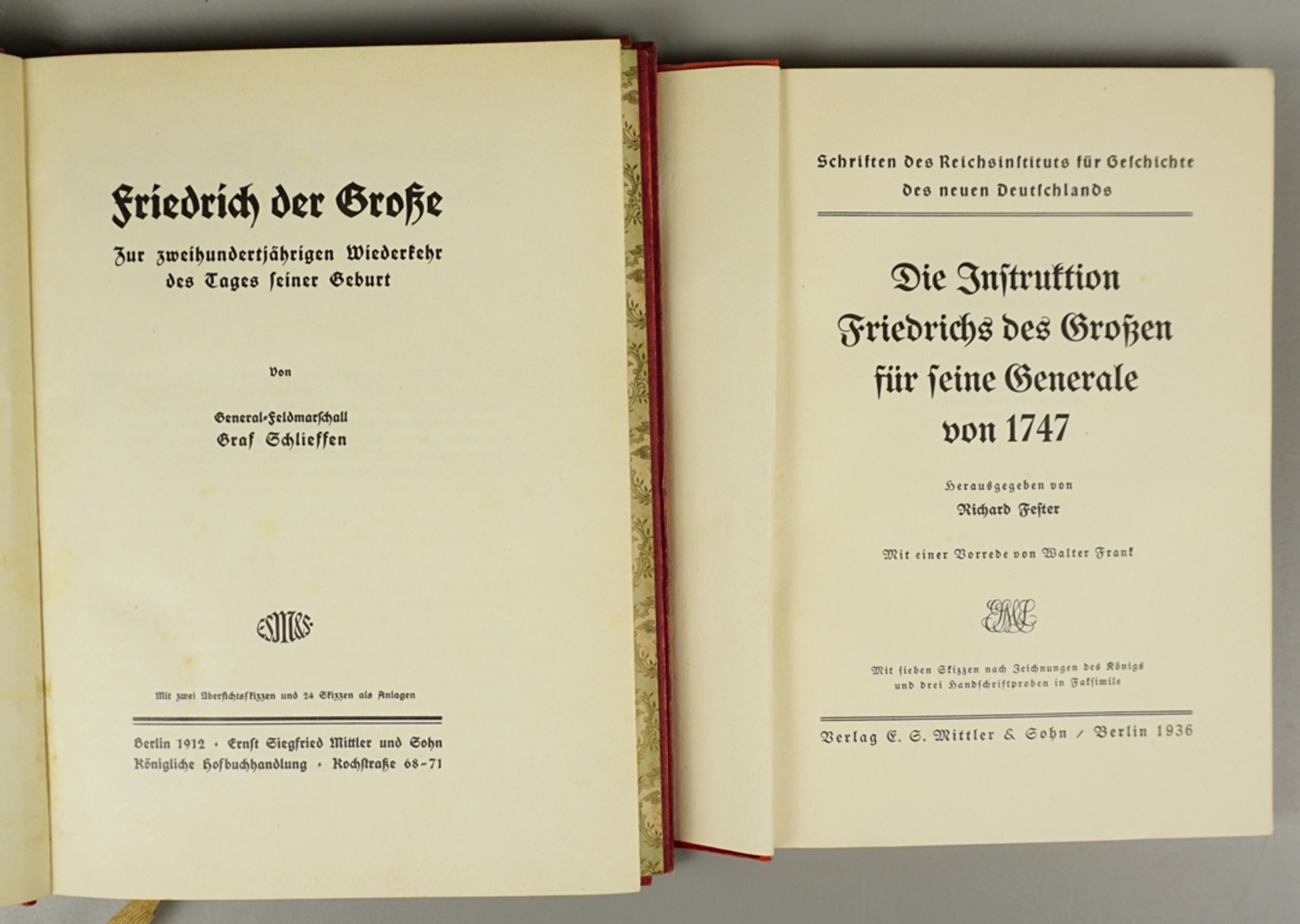 2 Bücher "Friedrich der Große" - Bild 2 aus 2