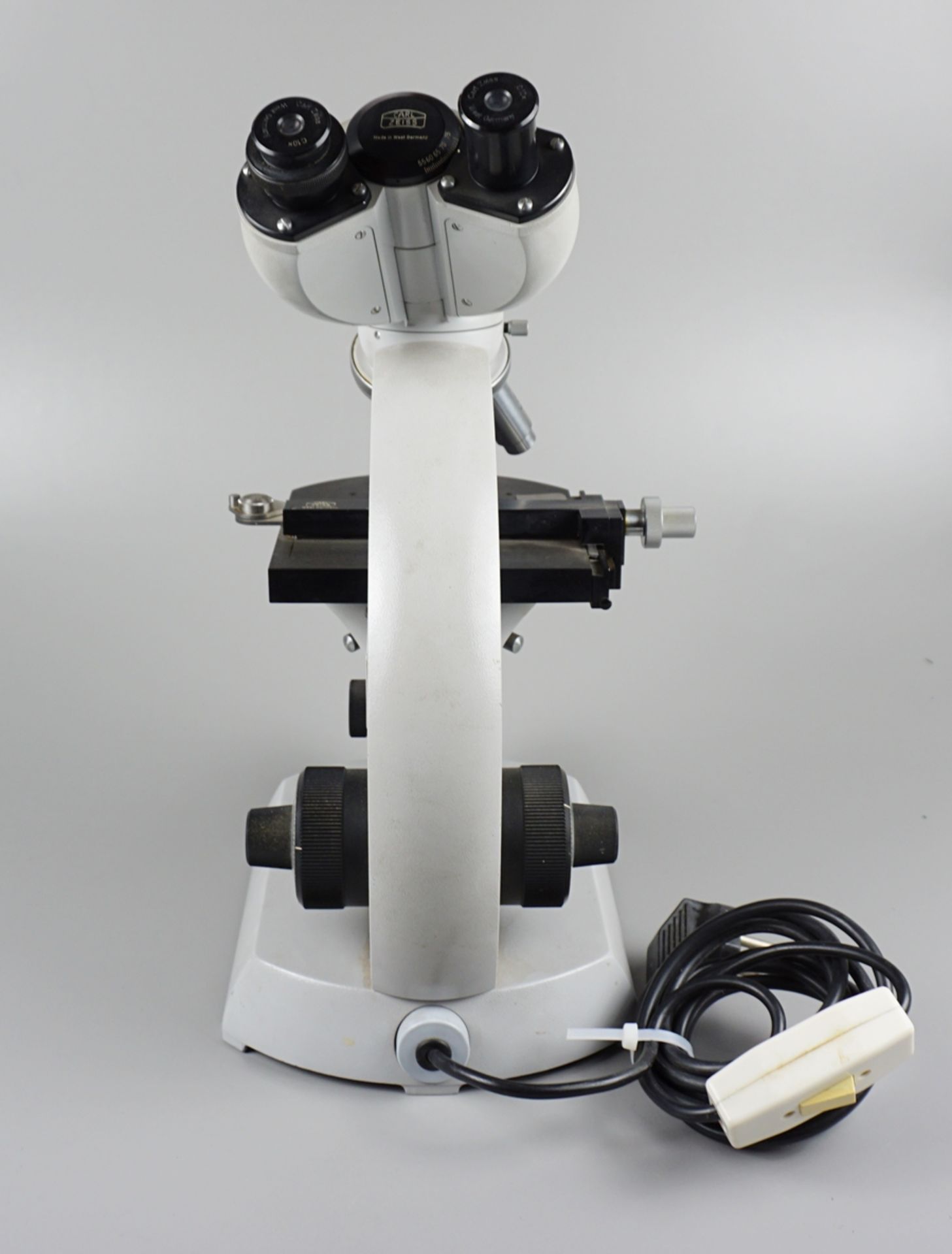 Durchlichtmikroskop / Labormikroskop , Carl Zeiss Jena, 1970er Jahre - Bild 2 aus 3