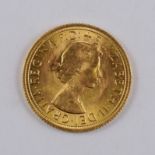 1 Sovereign, Elisabeth II, 1967, Großbritannien, 916,6er Gold