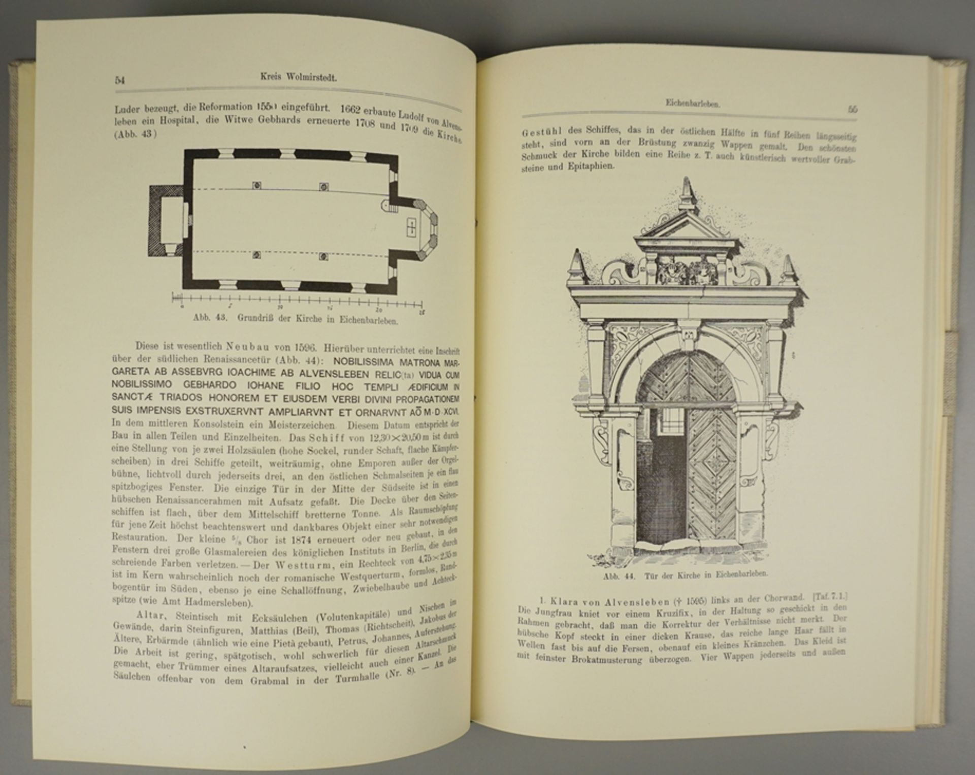 Beschreibende Darstellung der älteren Bau- und Kunstdenkmäler des Kreises Wolmirstedt, 1911 - Bild 2 aus 3