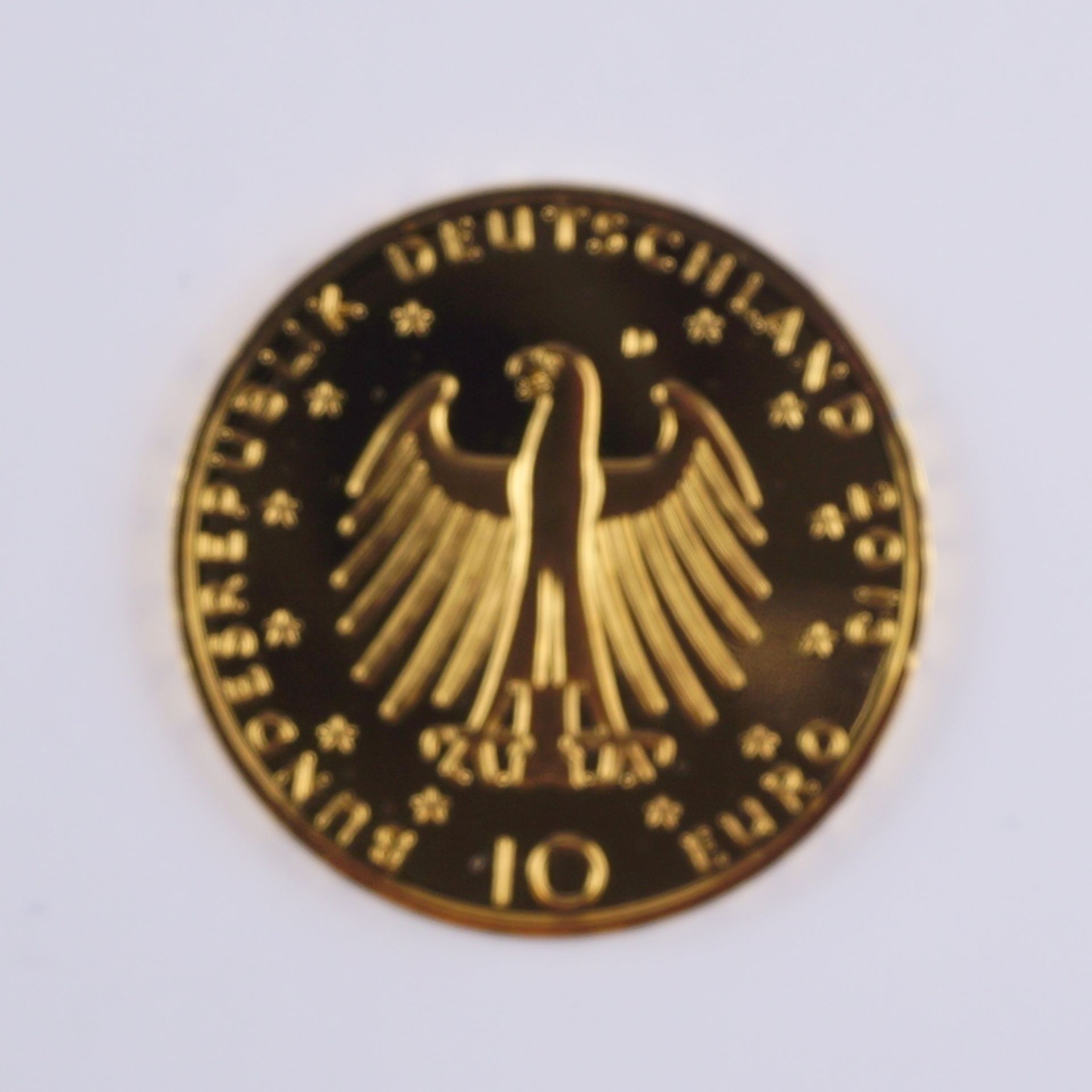 10 € 2013, 200.Geburtstag Richard Wagner, 625er Silber/vergoldet - Image 2 of 2