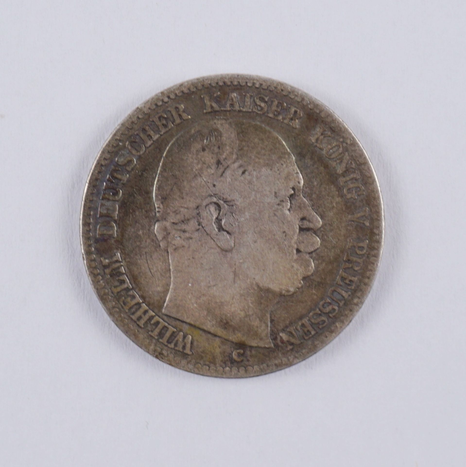 2 Mark 1876, Wilhelm I, Preussen