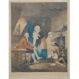 Louis Darcis (erstm. erw. 1789 - 1801, Paris), "The Effects of Extravagance & Idleness", 1800, Farb