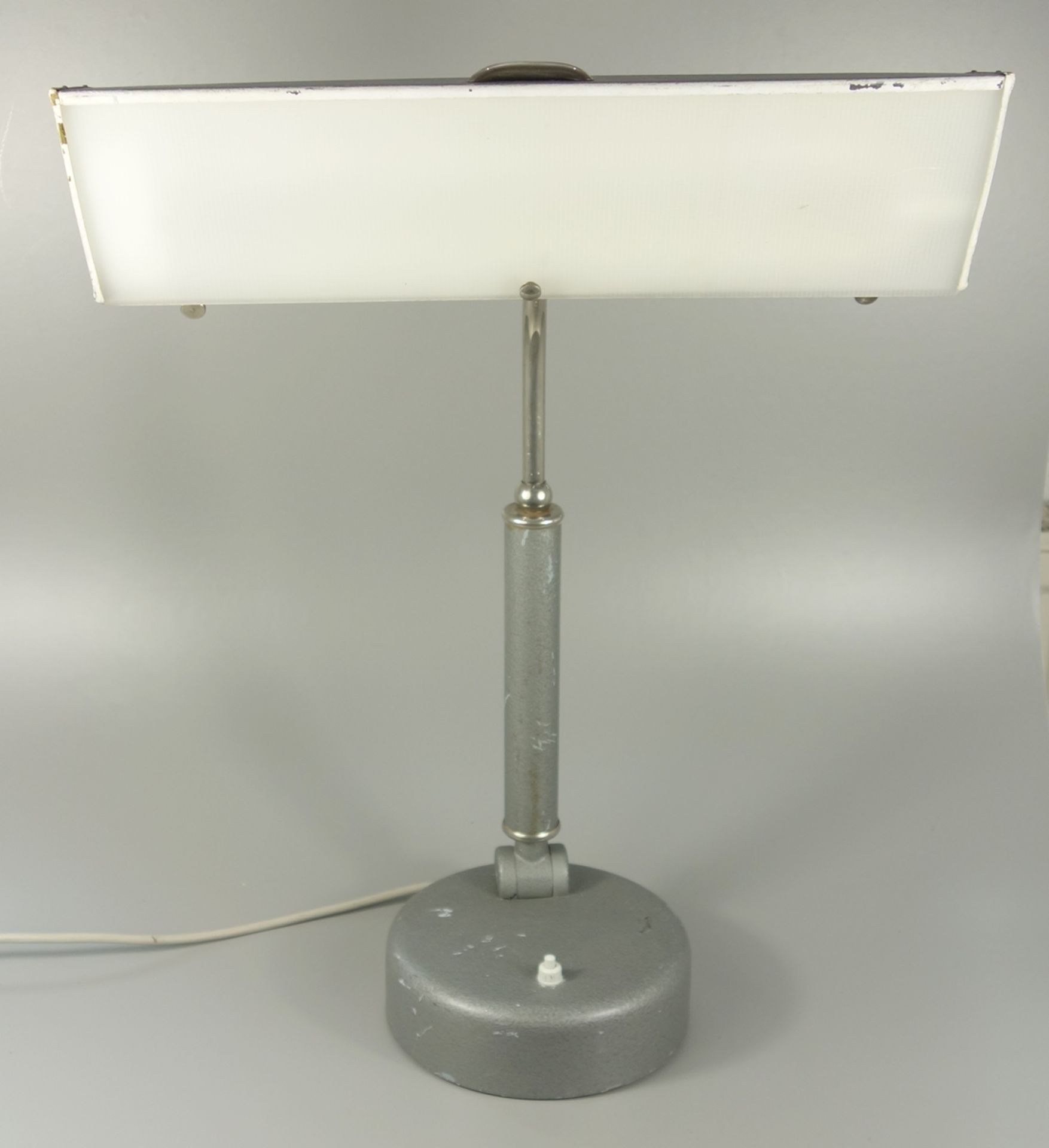 große Schreibtischlampe /Laborlampe, 1950er Jahre - Bild 3 aus 3