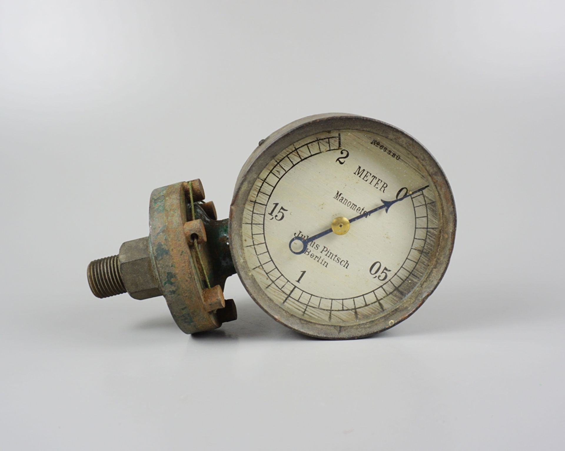 Altes Manometer, Julius Pintsch Berlin