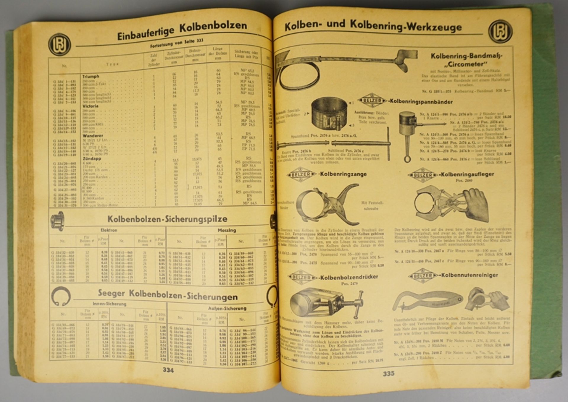 Kfz-Ersatzteil-Katalog Nr.223 "Bernhard Wedler, Breslau-Stettin-Bautzen", 2.Teil: Ersatzteile, Mai  - Bild 4 aus 4