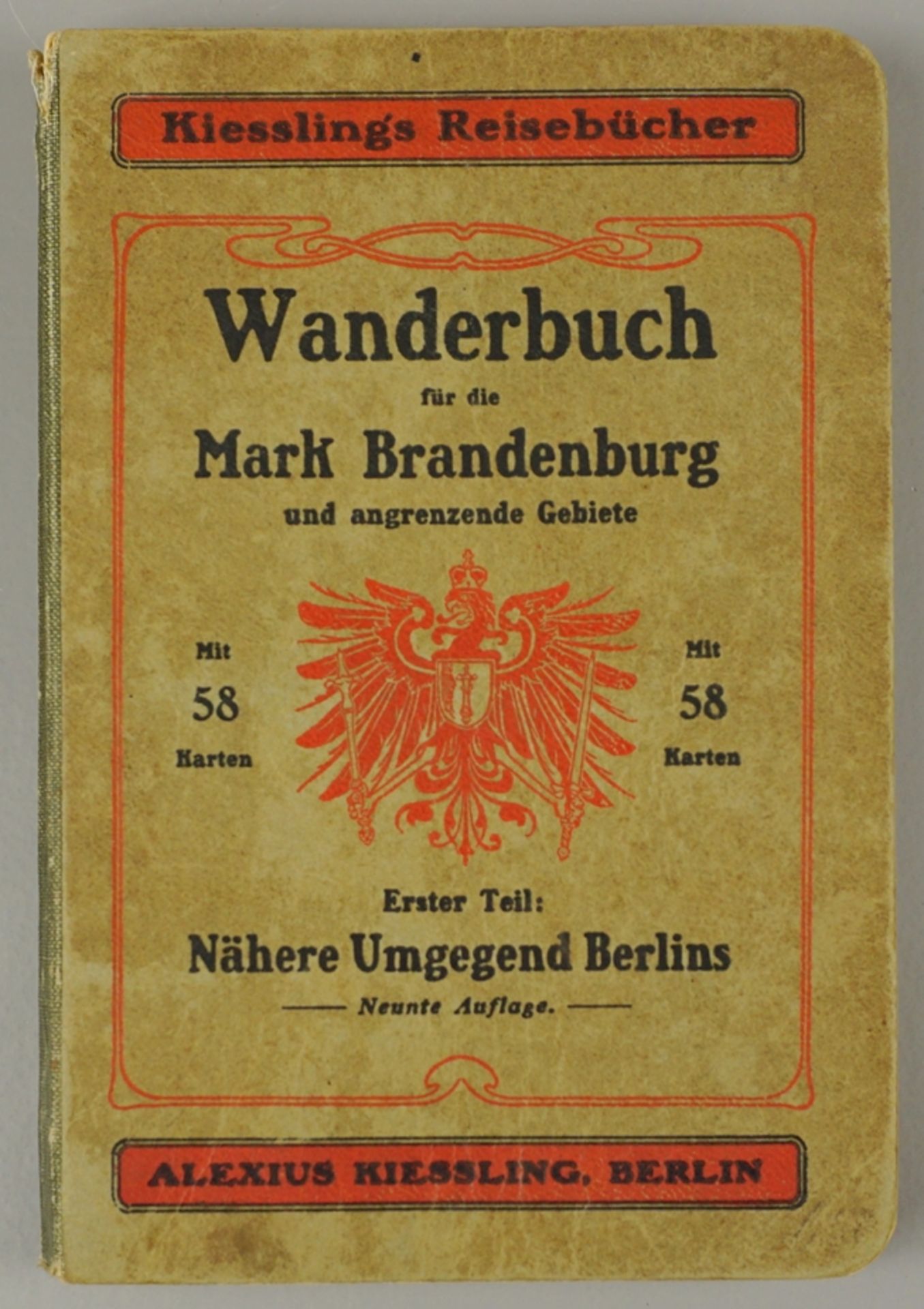 Wanderbuch für die Mark Brandenburg, 1.Teil: Nähere Umgebung Berlins, 1910 