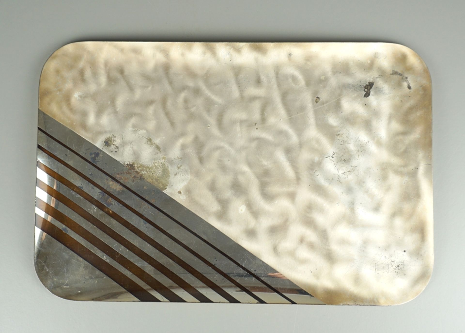 Tablett und Dose, Ikora, WMF, 1930er Jahre - Bild 2 aus 9