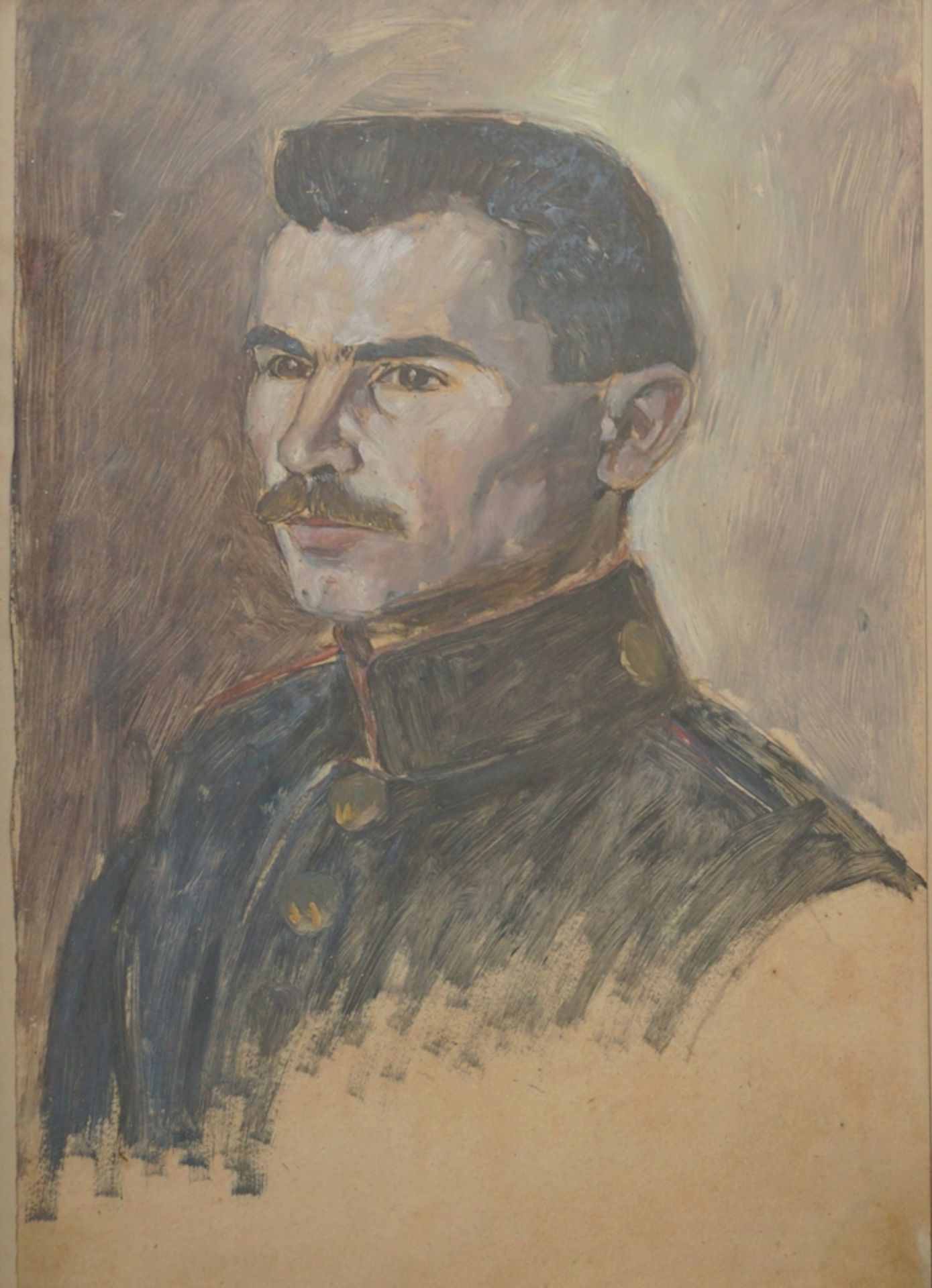 Studie "Soldatenporträt", um 1900
